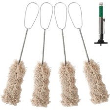 Extra Long Handle Tire Lubricant Brush Applicator Swab Set (Pack of 4), 12.5