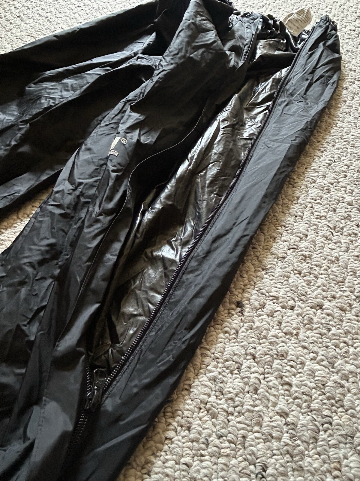 Helly Hansen Packable Rain Pants Lightweight Nylo… - image 4