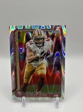 2025 Topps Chrome Kyle Juszczyk Ray Wave Refractor #270 San Francisco 49ers NFL