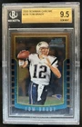 2000 Bowman Chrome Tom Brady Rookie RC #236 Patriots BGS 9.5