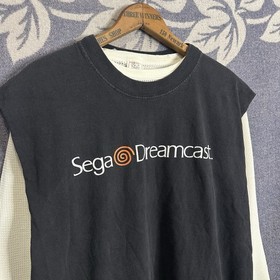 Vintage Y2K Sega Dreamcast Promotional T Shirt Cuff Of Grunge Men&rsquo;s XL Console