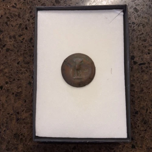 Confederate Infantry Cast I Civil War Button