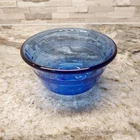 Pyrex 463 Cobalt Blue Scalloped Custard Cup Ramekin Dessert Dish 6 oz 175 mL