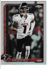 Darnell Mooney 2025 Topps Chrome Football #11 Refractor Atlanta Falcons
