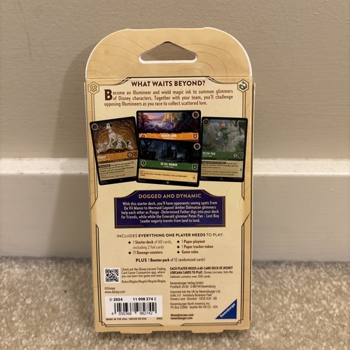 Disney Lorcana Into The Inklands Trading Card Game Starter Deck Amber Emerald - Bild 2 von 9