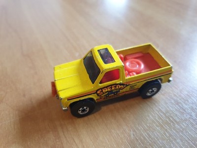 Modellauto HOT WHEELS SPEEDY Removal, gelb/rot, 1979