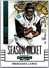 2014 Panini Contenders 52 Marcedes Lewis    Jacksonville Jaguars Football Card