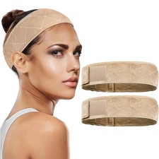 Adjustable Velvet Wig Grip Band Non Slip Headband For Lace Front Wigs Soft