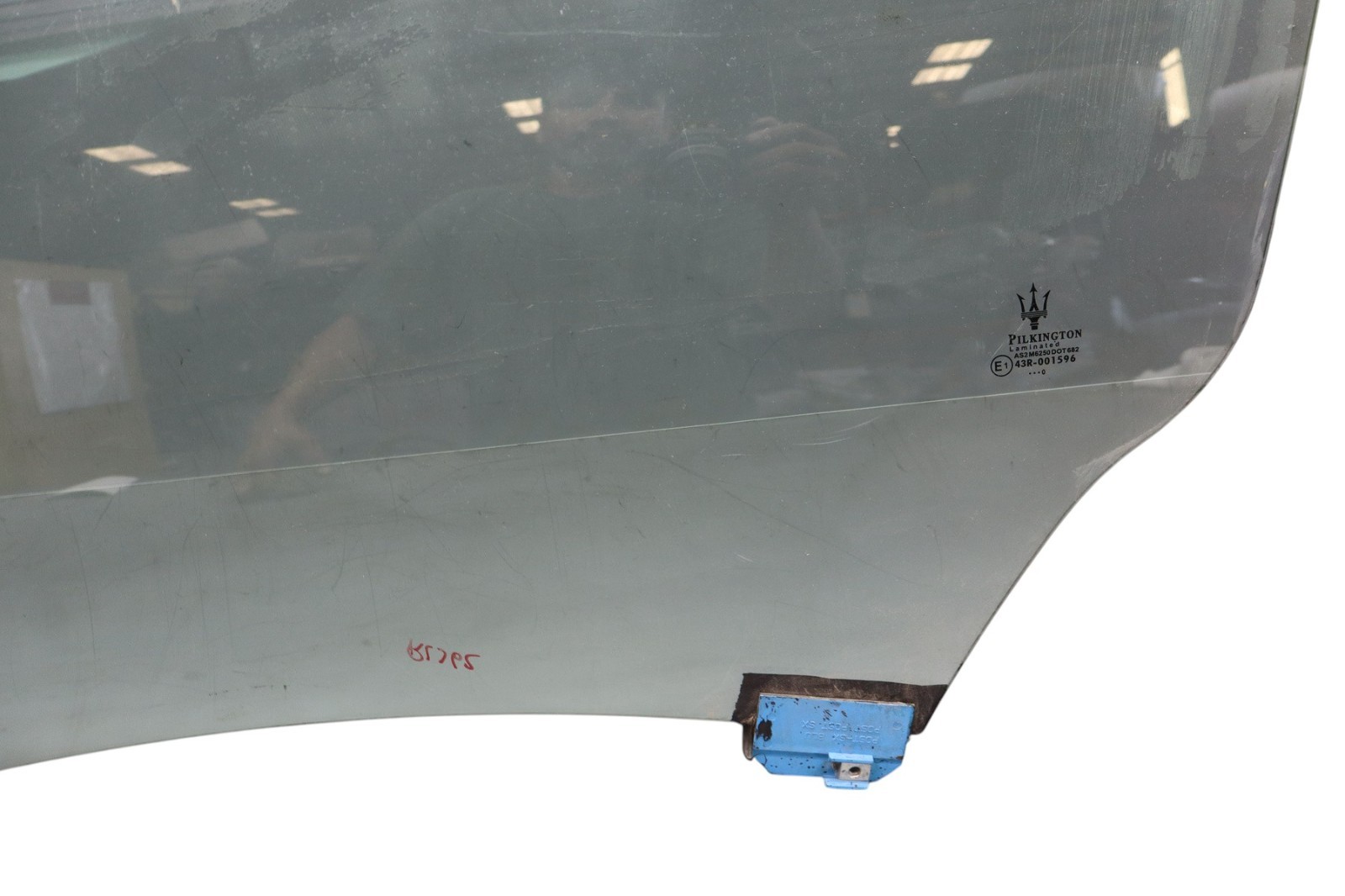 03-13 Maserati Quattroporte M139 Rear Left Driver Side Door Window Glass OEM