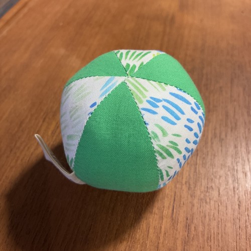 Lovevery Organic Montessori Ball Baby Toy Explorer Green Soft Rare
