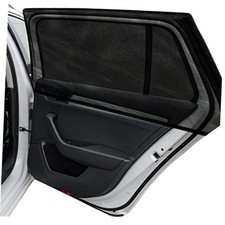 Car Window Shades, 2 Pack Breathable Mesh Side Sun Stretch Screens for Large