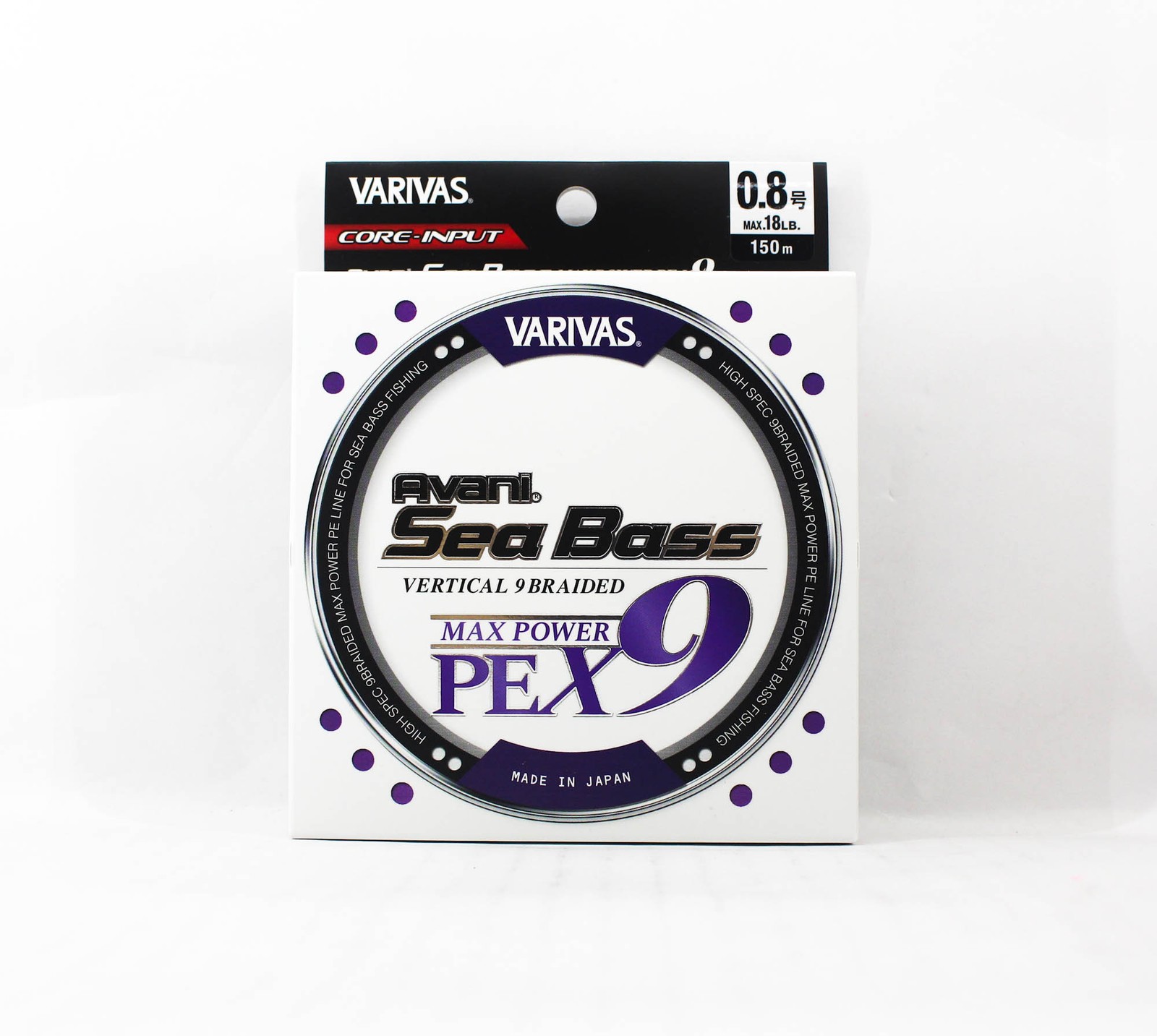 Varivas P.E Line Sea Bass Max Power X9 150m P.E 0.8 18lb (9406)