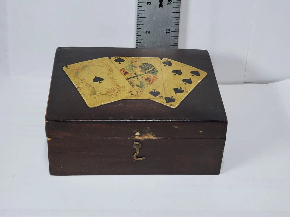 Brook.s Soft Finish Thread Antique  Box - Image 2 of 4