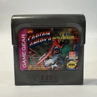 Captain America and the Avengers Game Gear Sega Action Beat Em Up Cartridge Game