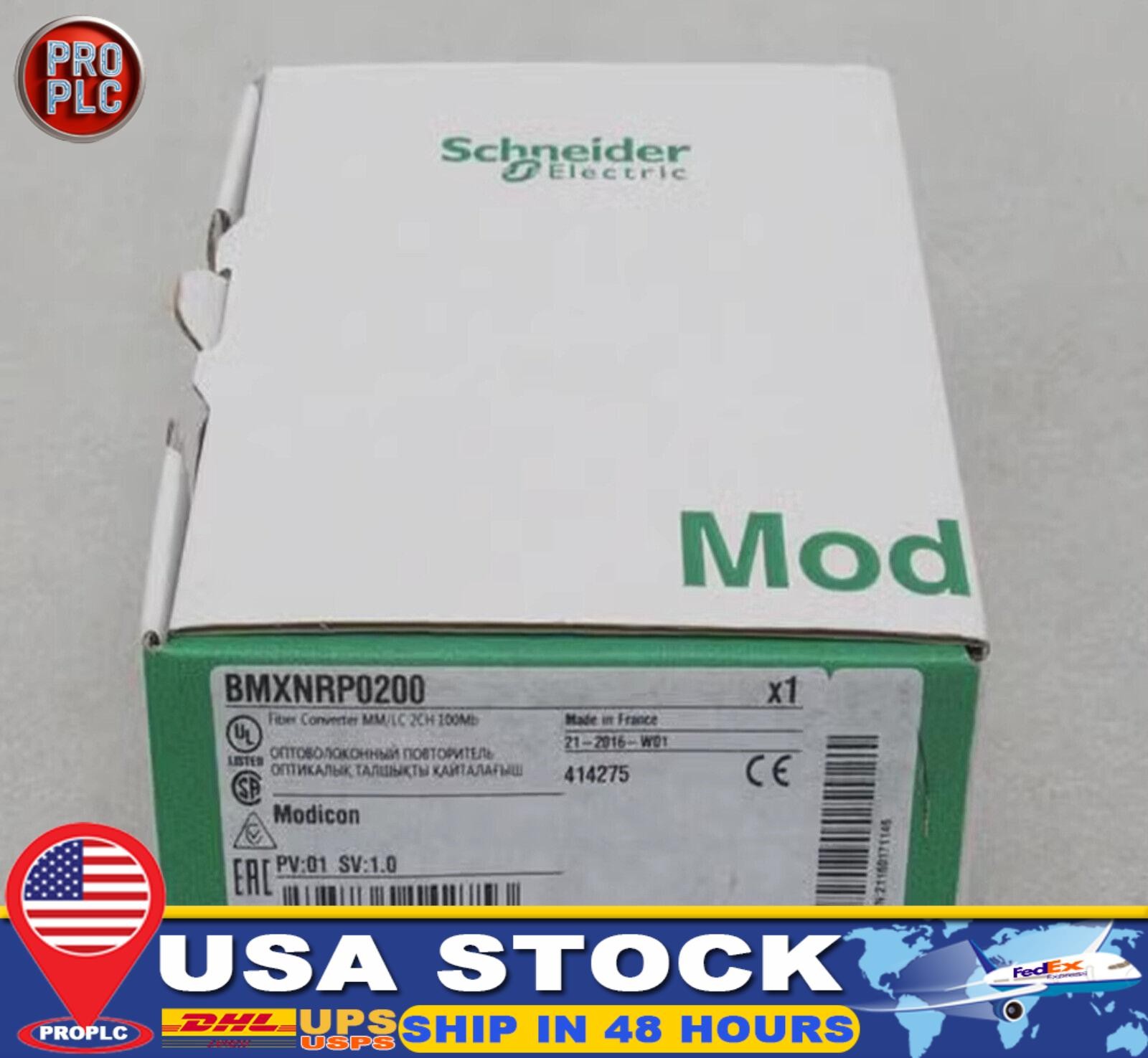 BMXNRP0200 NEW IN BOX Schneider Electric Modicon BMX-NRP-0200