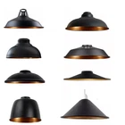 Vintage Lampshade black Ceiling Light Shade Easy Fit Pendant Metal Lamp Shades