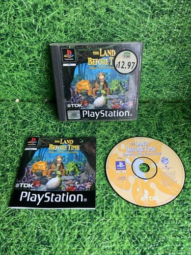 PS1 The Land Before Time: Return to the Great Valley gioco e manuale Playstation - Foto 1 di 5