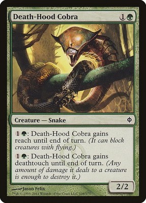 MTG Death-Hood Cobra NPH English NM