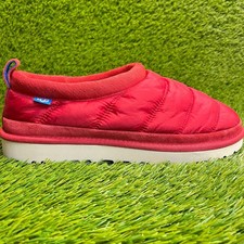 UGG Tasman LTA Mens Size 9 Red Casual Classic Outdoor Slip On Slippers Shoes