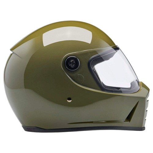 Lane Splitter ECE R22.06 Helmet - Gloss Olive Green - Foto 9 di 27