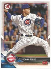 Jen-Ho Tseng Chicago Cubs 2018 Bowman Rookie Card