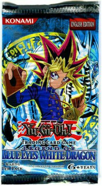 YuGiOh Metal Raiders Booster Pack English Edition Factory Sealed 9 Card Konami S