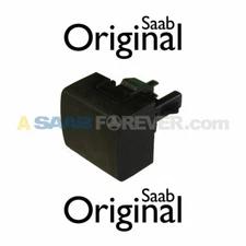 NEW SAAB DASH BLANK PLUG SQUARE BLACK 900 94-98 9-3 99-02 GENUINE OEM 4410403