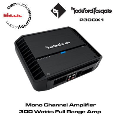 Rockford Fosgate Punch P300X1 - Mono Amplifier 300 Watts Full