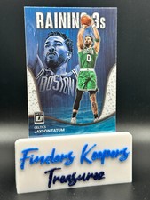 JAYSON TATUM~ 2022-23 DONRUSS OPTIC BASKETBALL*RAINING 3's * INSERT #13 ~CELTICS