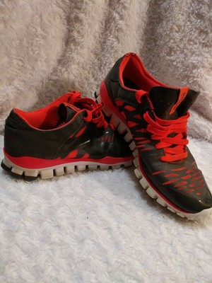 reebok running shoes realflex orange