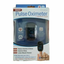 iChoice Smart (OX200) - Pulse Oximeter + Relaxation Coach  NEW SEALED 