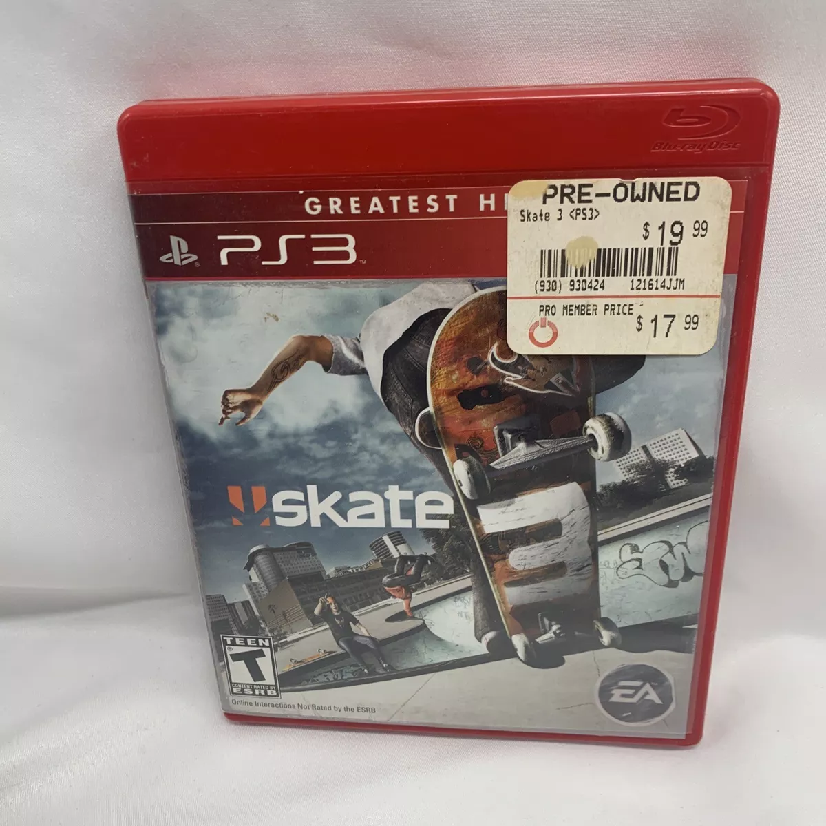 Skate 3 Playstation 3 Ps3 Original - R$ 79,9