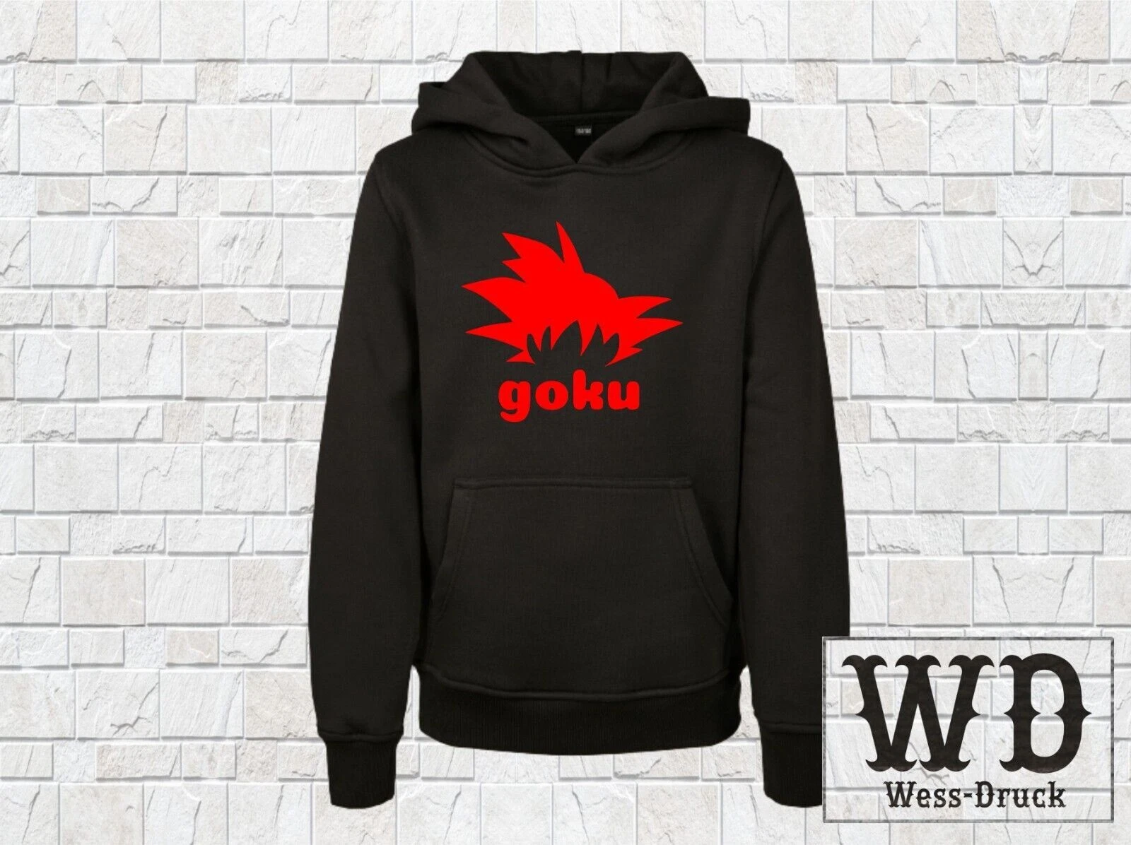 SACAI Felpa con cappuccio bambini Son Goku testa cooler anime felpa con cappuccio cartone animato