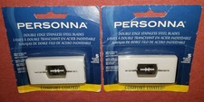 Personna Double Edge Razor Blades 5ct LOT OF 2 NEW SEALED FREE SHIPPING