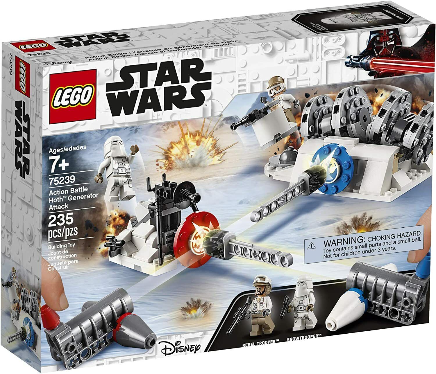 LEGO Star Wars Action Battle Hoth Generator Attack 75239 Sealed Unopened Unisex
