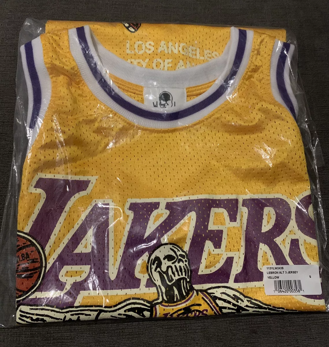 Warren Lotas Lebron James #23 Lakers Jersey And Reaper Shorts Bulk