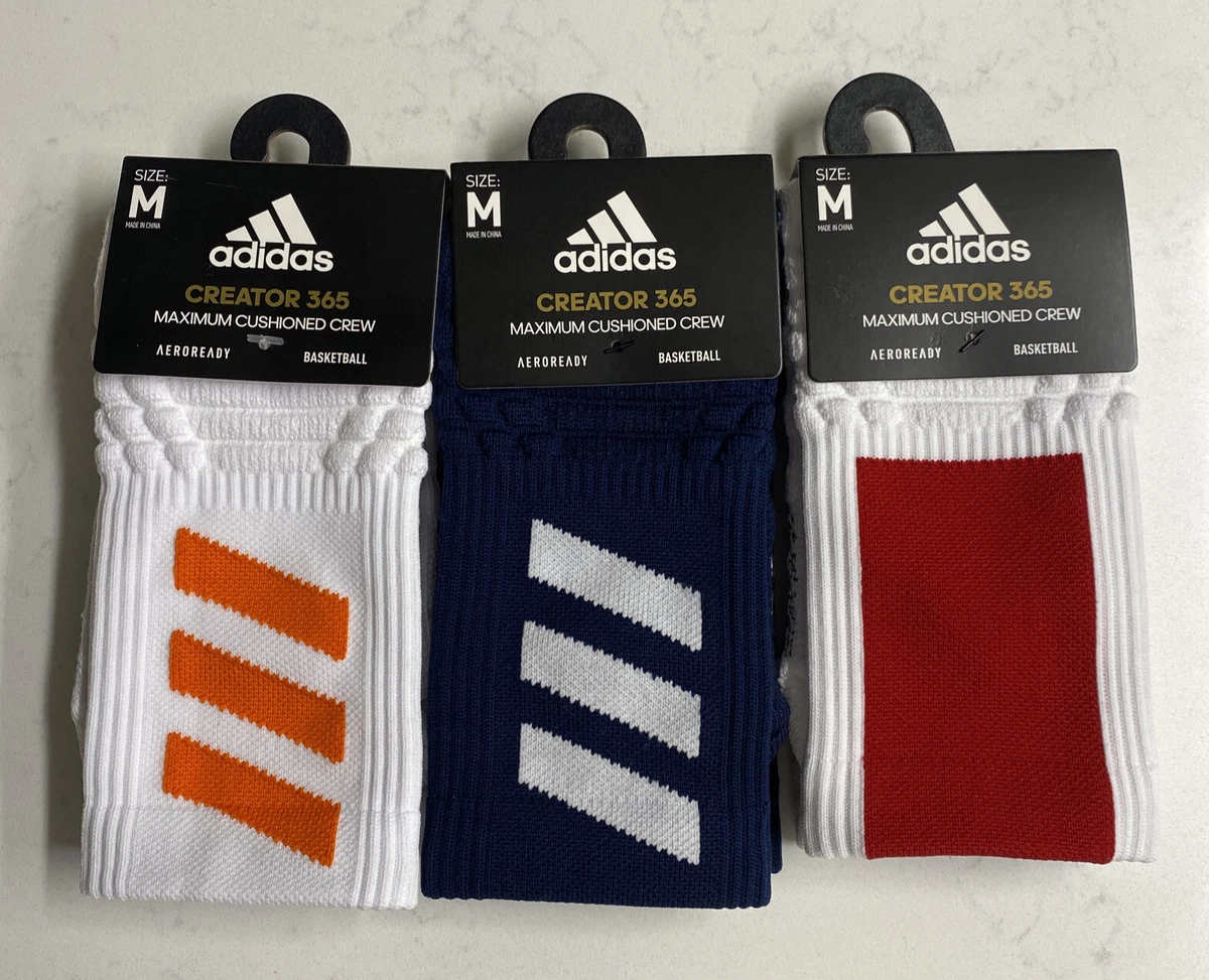 Adidas creator 365 top basketball crew socks