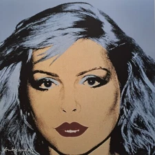 1980s Andy Warhol Signed Limited Edition Lithograph - Debbie Harry