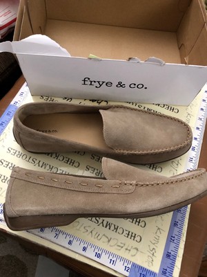 green fuzzy slippers