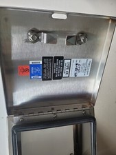 Nema 4x Stainless Steel Enclosure. 10x10x7. Fouch. UL. Locking. Backplate.