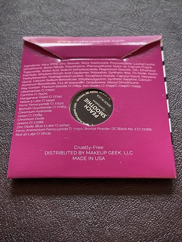 Makeup Geek Eyeshadow Peach Smoothie Matte Pressed Single FREE SHIPPING 1.8g - Picture 3 of 4