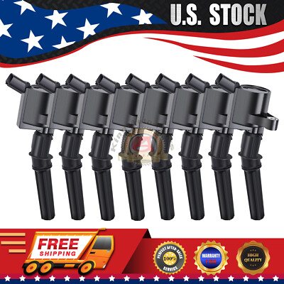 8x DG508 Ignition Coil Pack for Ford 1997~2003 F-150 5.4L/2000~2009 4.6L 5.4L V8