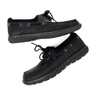black deck shoes mens
