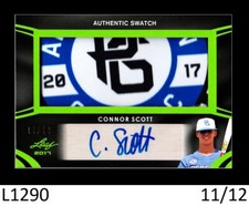 2017 LEAF PERFECT GAME ALL-AMERICAN CLASSIC PATCH AUTO CONNOR SCOTT PIRATES 11/1