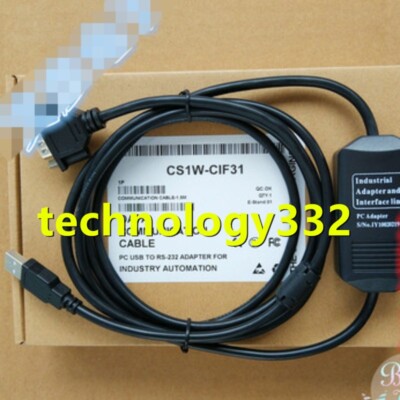 1PC NEW Programming with standard rs232 serial port USB to DB9 pin CS1W-CIF3 #YT