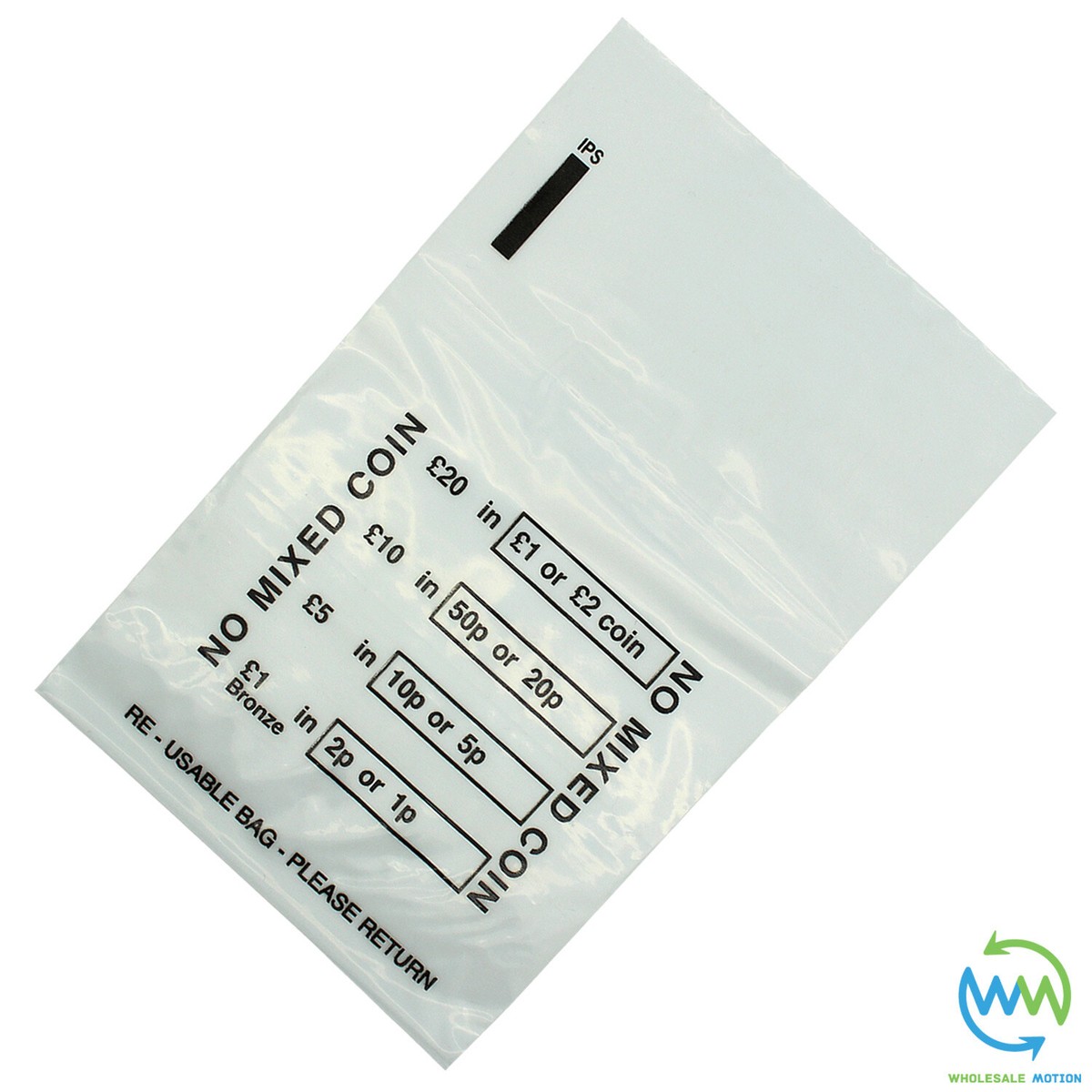 30000 To 20 PLASTC CON MONEY BANK BAGS NO MXED CONS CHANGE CASH - Foto 5