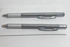 Multi-use 6 In 1 Ballpoint Pen, Ruler, Screwdriver, Flat Head, Stylus Levelgauge