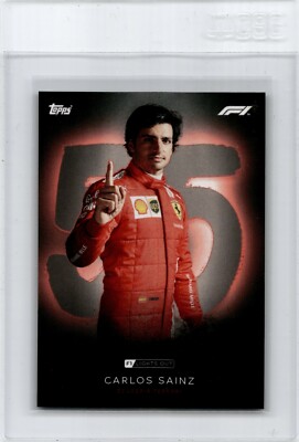 2021 Topps F1 Formula One Lights Out  Carlos Sainz