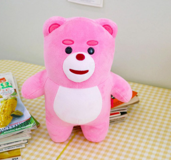 BELLYGOM Pink Bear Official Plush Doll 10