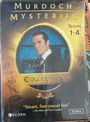 Murdoch Mysteries Collection: Seasons 1-4 (DVD) 16 Discs Brand New - Picture 3 of 7